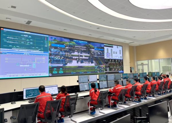 資陽天然氣凈化廠智能管控系統。西南油氣田供圖