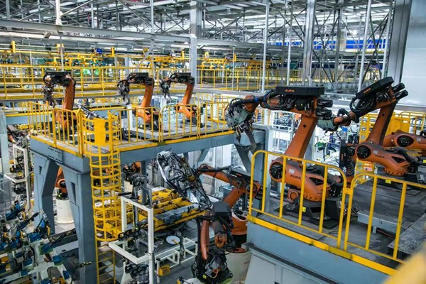 長安汽車生產車間。企業供圖