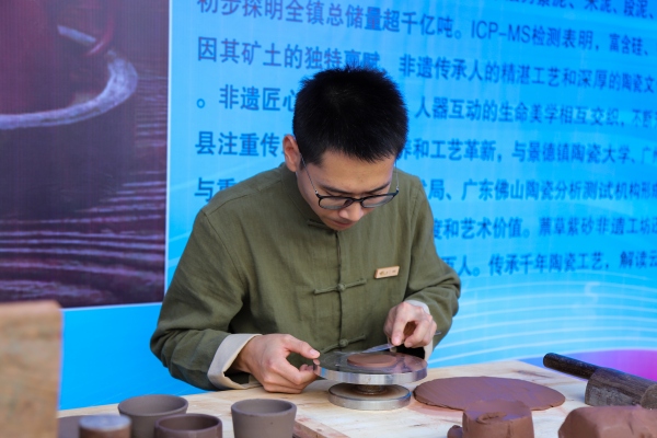 云上陶現場制作。云陽縣融媒體中心供圖