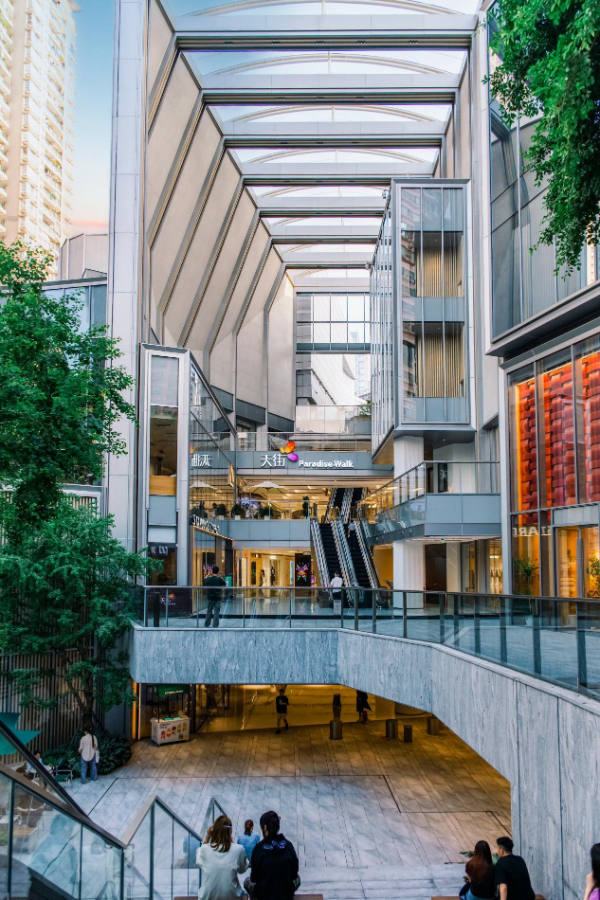 北城天街改造后。龍湖商業供圖