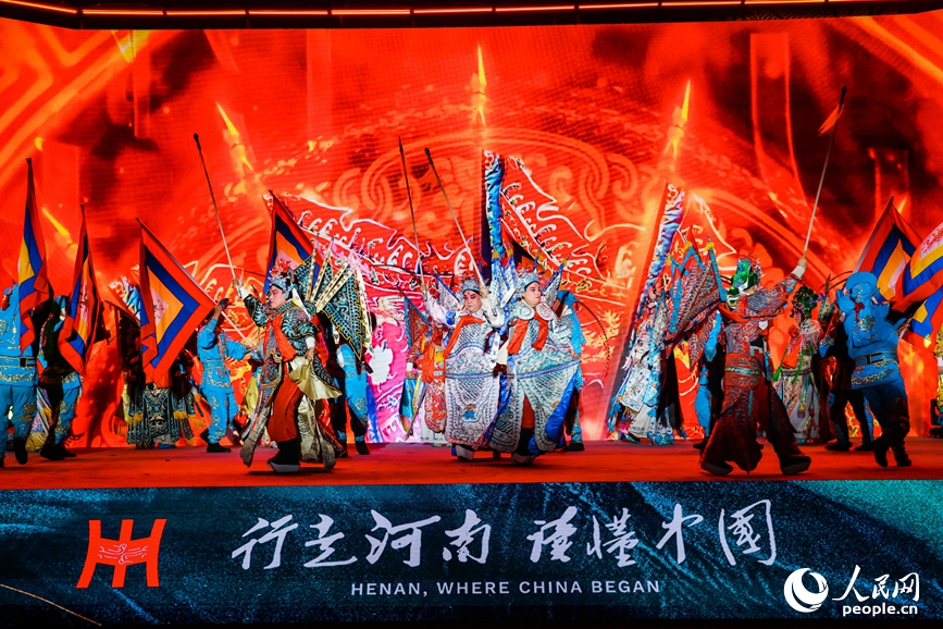 河南太行山旅游推廣大會現場。