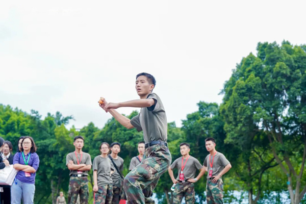 實戰項目。學校供圖