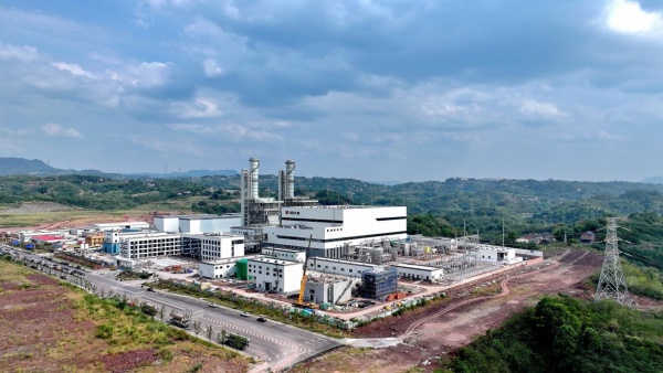 大唐江津燃機項目全景。王化全攝