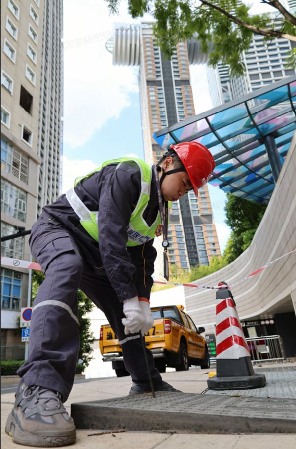 開展拉網式安全巡查。重慶燃氣集團供圖