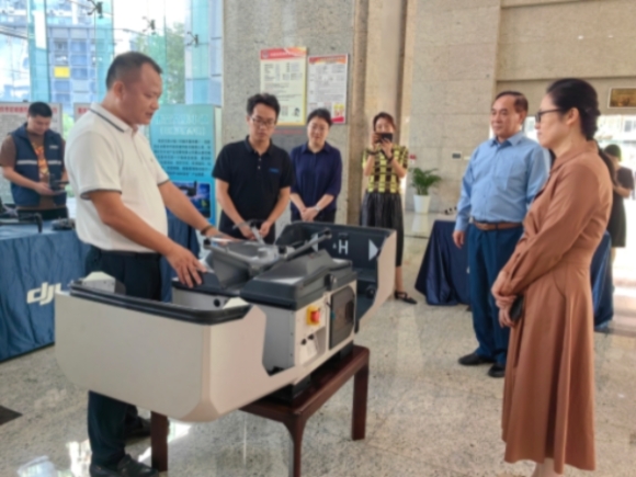 調研現場。江秀秀攝