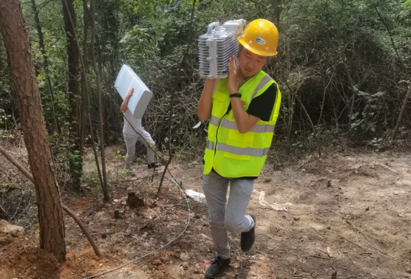 山區網絡保障。中國聯通供圖