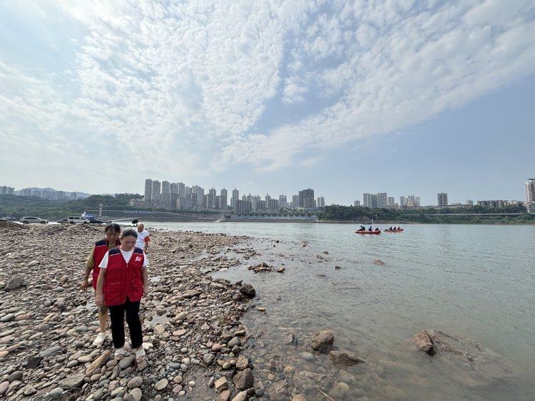 志愿者為守護黃桷坪的美好貢獻了巨大的力量。