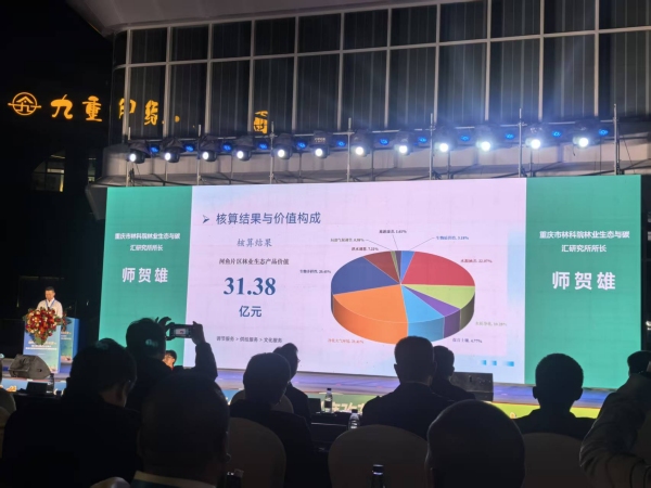 城口縣河魚片區林業生態產品總值達31.38億元。任峰攝