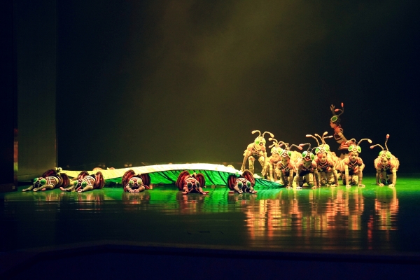 《青山村》演出現場。渝北區文化旅游委供圖