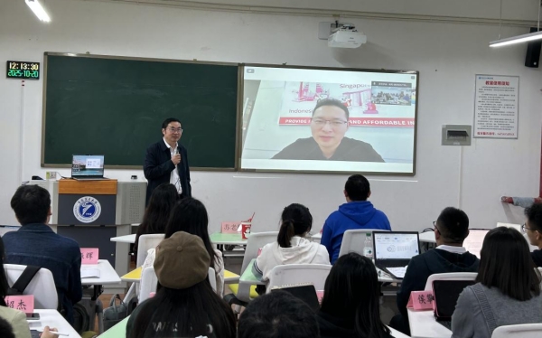 課堂現場。重慶理工大學供圖