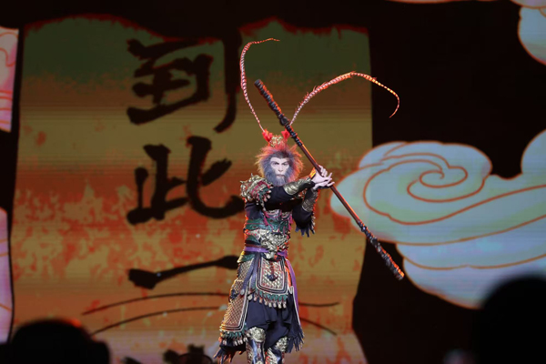 迎新晚會現場。學校供圖