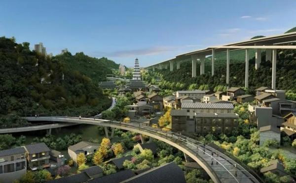 龍門浩歷史文化老街二期。南岸區融媒體中心供圖