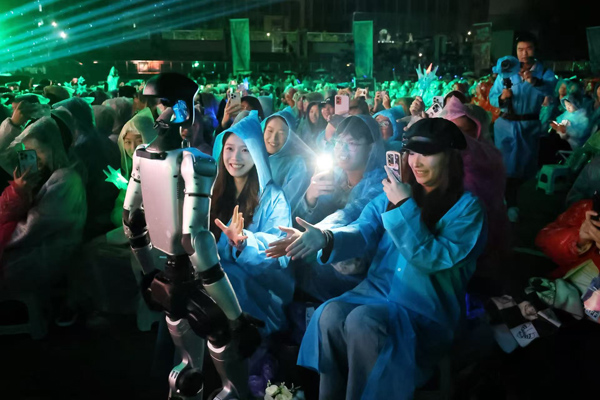 晚會觀眾席。學校供圖