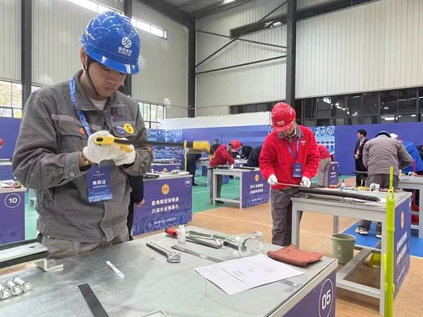 實操比賽現場。重慶高速集團供圖