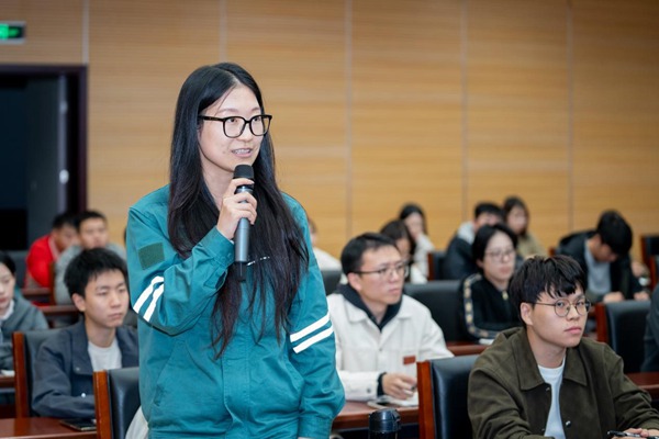 學員發表感受。國網重慶永川供電公司供圖